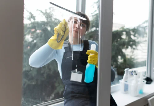 Nettoyage de vitres intérieures et extérieures à Couternon